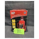 Big Red Jacks, 20 Ton Hydraulic Welded Bottle Jack