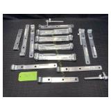10' Gate Hinges, 12' Hinge Straps,