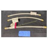 Supply Flex Hose, 1/2'x1/2'-18'