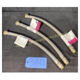 Water Heater Connector, 1/2'x3/4' FIP-18'