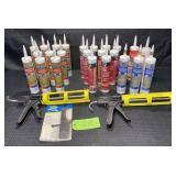 Caulk Guns, Dap Silicone, Sealant, etc.