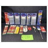 Box of Bits, Drill Bits, Sockets, Blades(Bosch