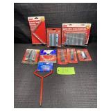 Pipe Repair Clamps, Faucet Seat Wrench, Stub
