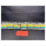 7 pkgs- 3/8' Flat Head Wood Plugs