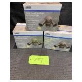 3 Dual Head Motion Security Lights