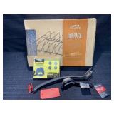 Treager Rib Rack and Grrrilla Grilling Set and 2