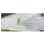 Rubbermaid 40' Fasttrack Rails- 6 pieces