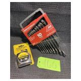 10 PC. Wrench Set, 16' Stanley Tape Measure