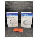 Westinghouse Wall Lights--2 Total--Chrome Finish
