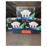 3- 65 Watt LED Lightbulbs BR30