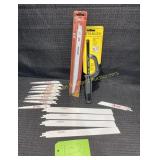 Misc. Saw Blades, 10' Utility Hacksaw