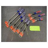 Craftsman misc. Screwdrivers, various sizes