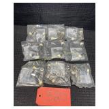 8-Antique Pewter Door Stops