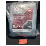 Heavy Duty Poly Tarp 20 ft x 30 ft