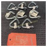 8- 3/8' Zinc plated Cold shuts