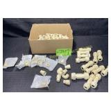 Misc. Plumbing repair pieces, 1/2 in x Comp x