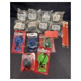 Box of Toilet Parts, floats, seals, etc.