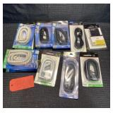 Misc.  Cords, Cable, Phone, HDMI splitter