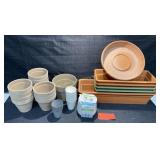 Box of Misc. Flower Pots