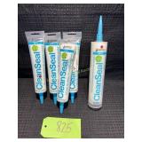 4- CleanSeal, White Caulk