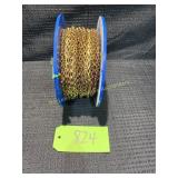 Brass Safety Chain, Bright Zinc, partial roll