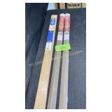 Oak Threshold 36' long, 2-Self Adhesive Floor