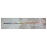 2 Carpet trim pieces, Cherry, 3/8" x 72"