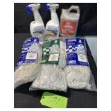 3 Mopheads, Floor Cleaner, Carpet Cleaner