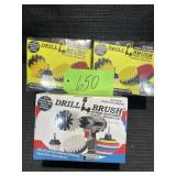 Box of Drill Brush Power Scrubbers