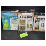 Rainsuits, Poncho