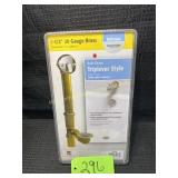 Brass 20 Gauge 1/2 ' Bathroom drain