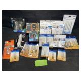 Misc. tote of Light Bulbs