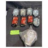 Box of Pivoting and Swiveling Work Lights