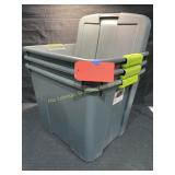3- Sterlite Totes - 20 gallon