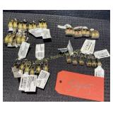 1" double pullies-6 and 3/4" single pullies-6 -