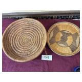 Woven tray, basket