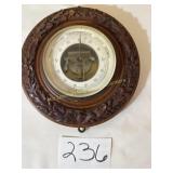 Wooden Wall Barometer