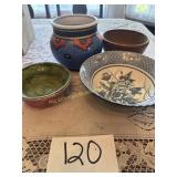 Miscellaneous Pottery and Decorative Bowl