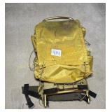 'The Mont Blanc' Hiking Backpack Yellow External