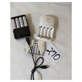 Battery Chargers (both AA)
