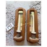 Wood and Antler with Mirror Wall sconces