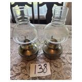 Set of Oil Lamps--Lamp Light Farms Made in