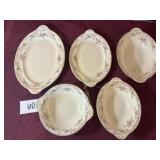 5 pc. of Steubenville Dishes