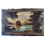 Tapestries (2)  Angel and Landscape