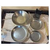 Cuisinart Stir Fry Pan, 12" skillet, 10" s