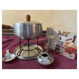MCM Stainless Steel Fondue Set