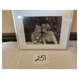 Signed picture of Jodie Foster and Johnny Whitaker