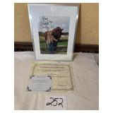 Signed Dakota Fanning Picture
