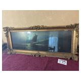 Gold Framed Picture 33' W x 14' T