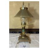 Paris Orient Express Istanbul gold plated lamp